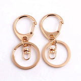 50pcs Shinny Lobster Clasp Key Chain 70*30mm