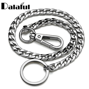 Metal Keychain Wallet Belt Chain Hipster Pant Jean HipHop Jewelry