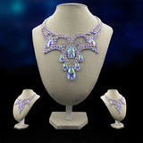 Fashionable Resin Necklace Pendant on Woven Rope Chain