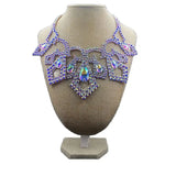 Fashionable Resin Necklace Pendant on Woven Rope Chain