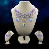 Fashionable Resin Necklace Pendant on Woven Rope Chain