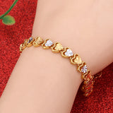 Love Heart Metal Bracelets For Women Bracelets & Bangles