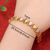 Love Heart Metal Bracelets For Women Bracelets & Bangles