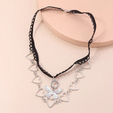 Butterfly Leg Chain Body Jewelry Silver Thigh Chain