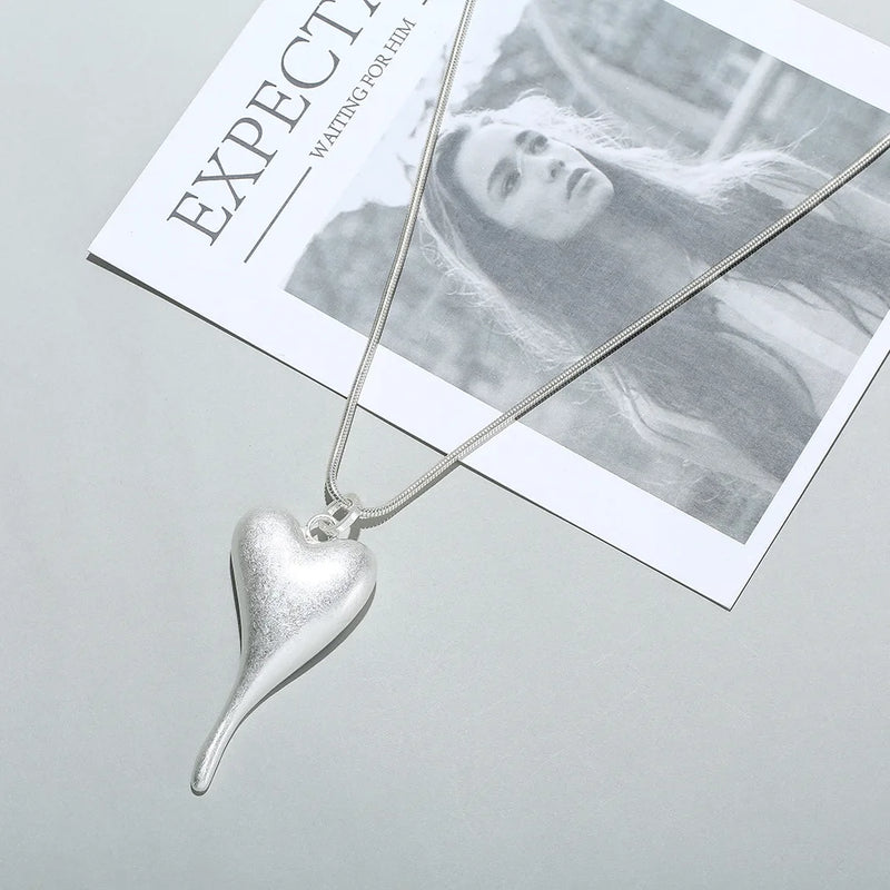 Love Shape Pendant Necklace for Women