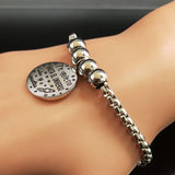 Stainless Steel Bracelet for Women Silver Chain Jewelry