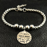 Stainless Steel Bracelet for Women Silver Chain Jewelry