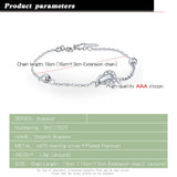 925 Sterling Silver Dolphin Bracelet for Women Sweet Charm Bangle