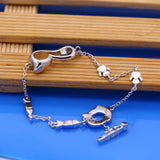 Coco Cat 925 Sterling Silver Anklets For Women