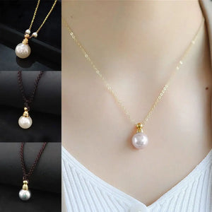 Lucky Charm Ash Urn Essential Oil Necklace