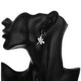 925 Silver Crystal Dragonfly Jewelry Set for Women