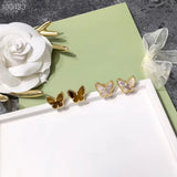 S925 Silver Classic Tassel Stud Earrings Wedding Party Jewelry