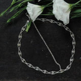 Crystal Bridal Forehead Chain Jewelry Hair for Women Indian Wedding Headdress