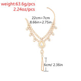 Crystal Chain Bohemia Toe Ring Anklets Ankle For Women