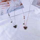 925 Sterling Silver Women Cartoon Pendant Necklace