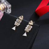 Fish Earrings For Woman Cartoon Animal Earrings For Teens Jewelry