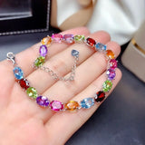 925 Silver Zircon Bracelet Gift Jewelry Bracelet