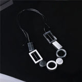 Long Necklace Women Accessories Birthday Gift Resin Beads Statement Pendant