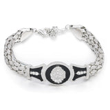 Punk Lion Head Snake Bone Bracelet Bangle Classic Jewelry