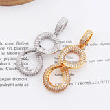 Zircon Snake Pendant Long Necklace Street Hip Hop Sweater Chain Unisex
