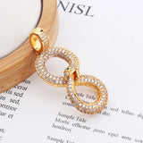 Zircon Snake Pendant Long Necklace Street Hip Hop Sweater Chain Unisex