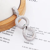 Zircon Snake Pendant Long Necklace Street Hip Hop Sweater Chain Unisex