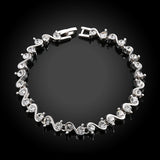 Crystal Zircon Wedding Bracelet for Women