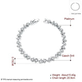 Crystal Zircon Wedding Bracelet for Women