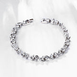 Crystal Zircon Wedding Bracelet for Women