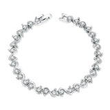 Crystal Zircon Wedding Bracelet for Women