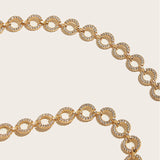 Women's Rhinestone Belt Bright Bride Crystal Waist Chain
