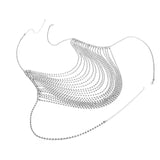 Punk Multilayer Tassel Body Chain Long Necklace For Women