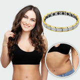 Magnet Bracelet Hollow Couple Bracelet Magnetic Bracelet Womens Earrings Set