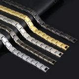 Magnetic Therapy Health Bracelet Titanium Steel Bracelets