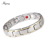 Magnetic Therapy Health Bracelet Titanium Steel Bracelets