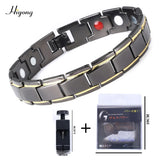 Magnetic Therapy Health Bracelet Titanium Steel Bracelets