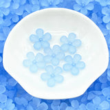 Matte Acrylic Flower Beads Loose Spacer Beads DIY Jewelry Making # F165180