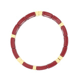 Iron Man Bangle Stretch Jewelry Stacking Bracelet
