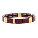 Iron Man Bangle Stretch Jewelry Stacking Bracelet