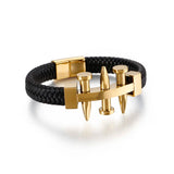 Men's Silver Titanium Steel Bracelet