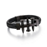 Men's Silver Titanium Steel Bracelet