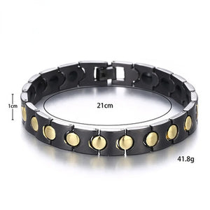 Men Women Weight Loss Bracelet Slimming Anti-Fatigue Healing Hematite Beads