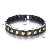 Men Women Weight Loss Bracelet Slimming Anti-Fatigue Healing Hematite Beads