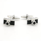 Men's Camera Cuff Links - Copper Material, Option