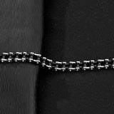 Men's Chain Bracelets Biker Motorcycle Stainless Steel Jewelry