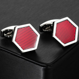Men's Key/Horse/Fan Business Cufflinks for Gentlemen