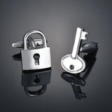 Men's Key/Horse/Fan Business Cufflinks for Gentlemen