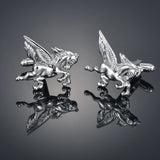 Men's Key/Horse/Fan Business Cufflinks for Gentlemen