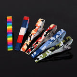 Men's Necktie Bar Metal Ties Clip Shirt Tie Pins Unisex Party Camo