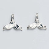 Mermaid Tail 925 Silver Charms 21x17mm Pendant DIY Jewelry Making